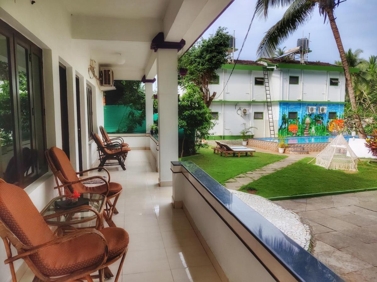 Heaven Goa Guesthouse Benaulim Exteriör bild